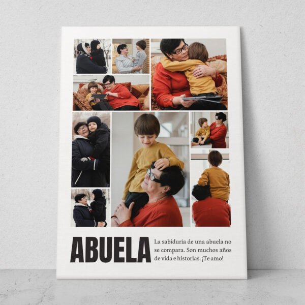 Cuadro de aluminio - Abuela - Imagen 24