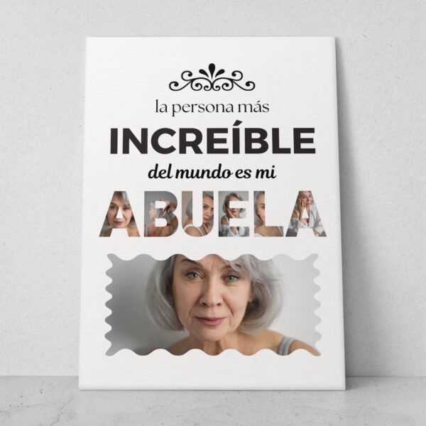 Cuadro de aluminio - Abuela - Imagen 13