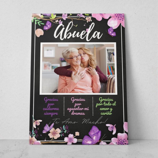 Cuadro de aluminio - Abuela - Imagen 6