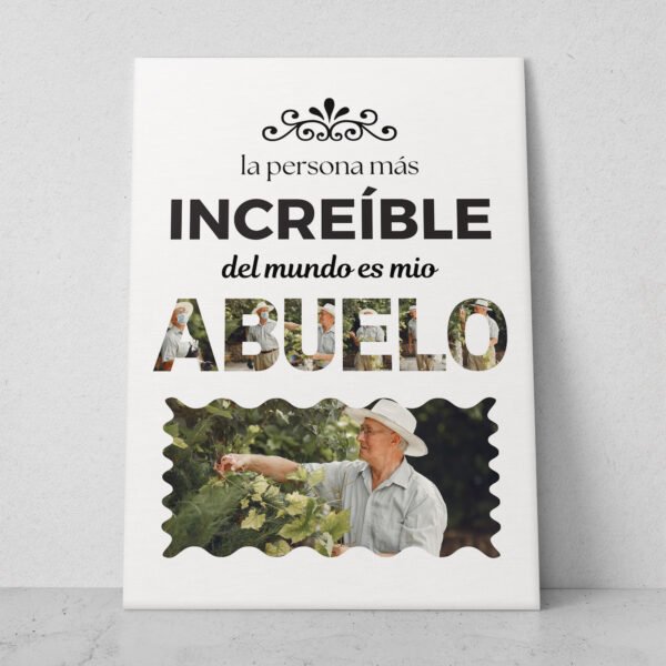 Cuadro de aluminio – Abuelo - Imagen 12
