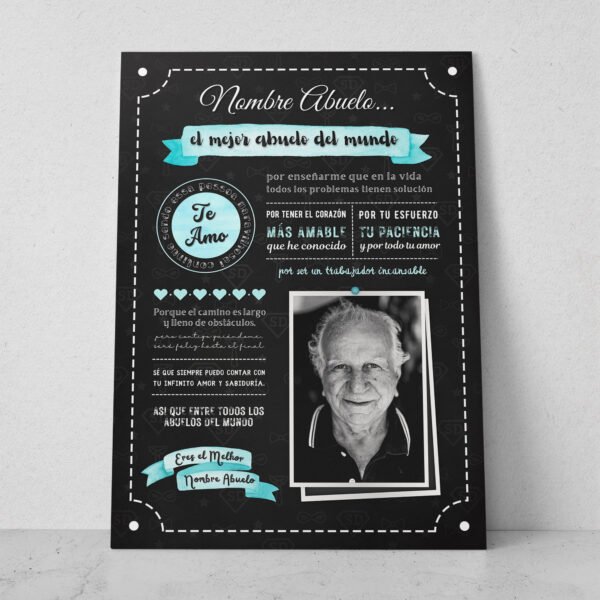 Cuadro de aluminio – Abuelo - Imagen 10