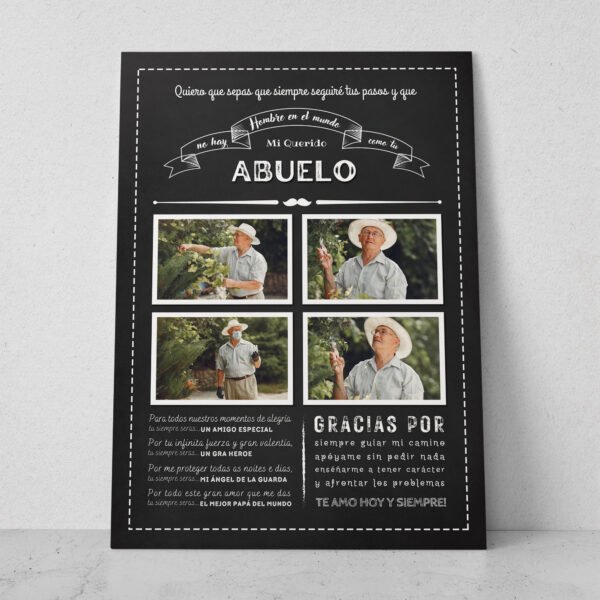 Cuadro de aluminio – Abuelo - Imagen 8