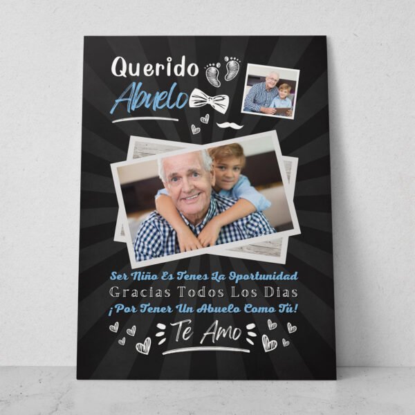 Cuadro de aluminio – Abuelo - Imagen 3