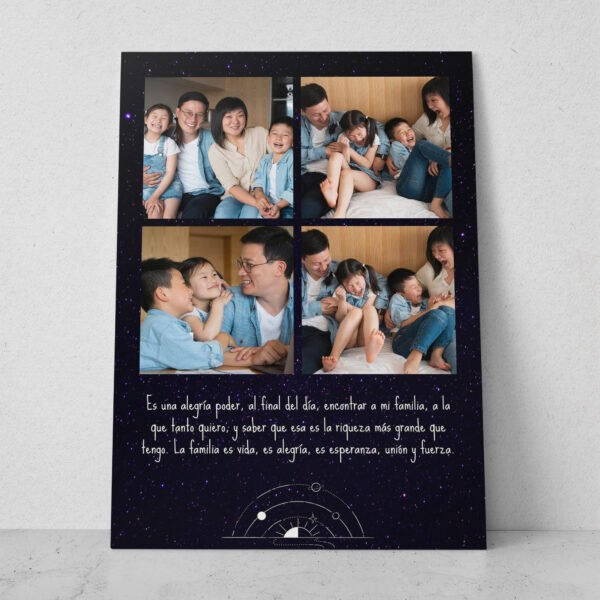 Cuadro de Aluminio - Familia - Imagen 3
