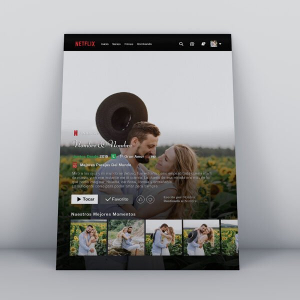 Cuadro Aluminio - Netflix - Imagen 2