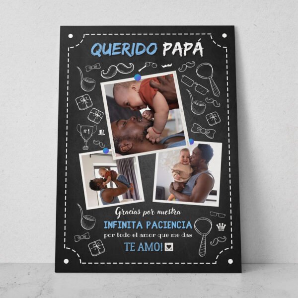 Cuadro de Aluminio - Papá - Imagen 6