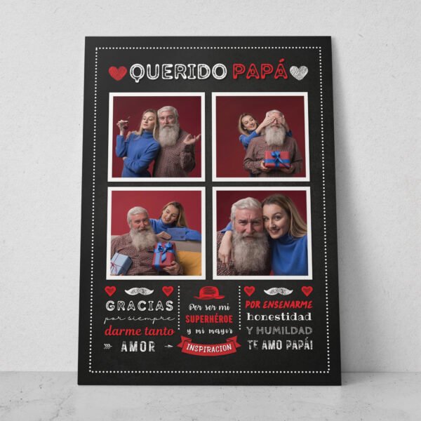 Cuadro de Aluminio - Papá - Imagen 5