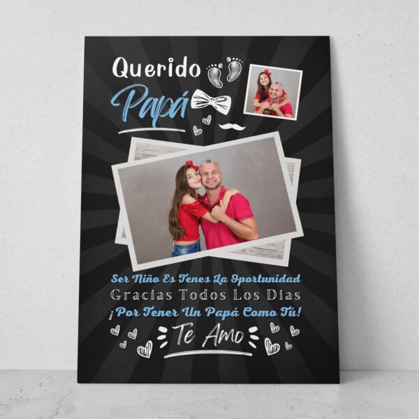Cuadro de Aluminio - Papá - Imagen 3